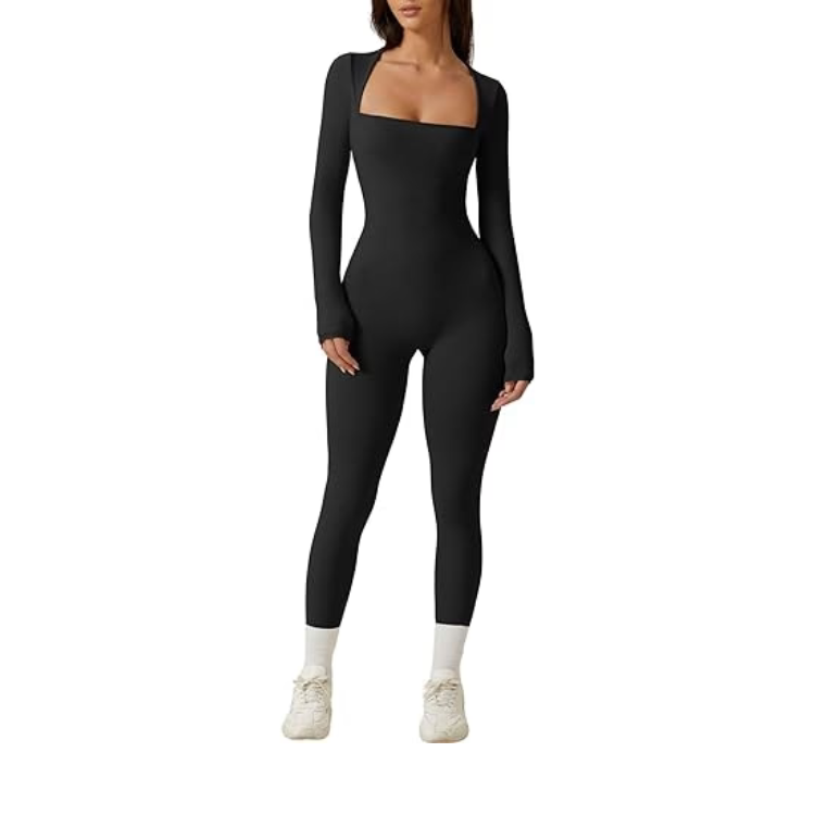 Square Neck Jumpsuit