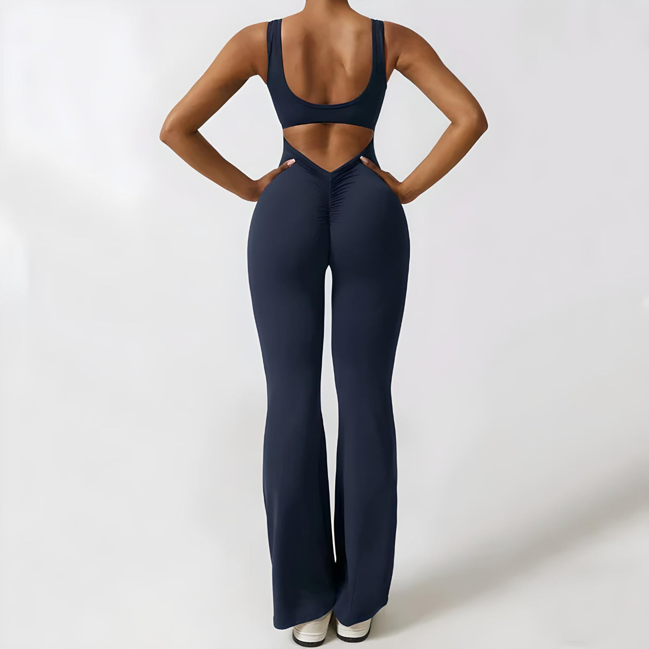 Flared Leg Jumpsuit